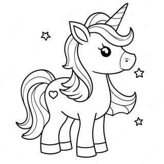 Viehatysvoimainen Vauva Yksisarvinen Varityskuva 100524 39097