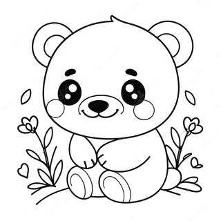 Ihana Kawaii Panda Varittamislehti 100576-39143