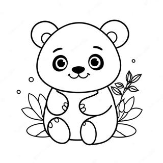 Ihana Kawaii Panda Varittamislehti 100576-39144