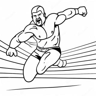 Varikas Wwen Painija Hyppaa Vastustajan Paalle Varityssivu 101059-39512