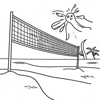 Rantalentopallo Peli Varityskuva 101192 39624