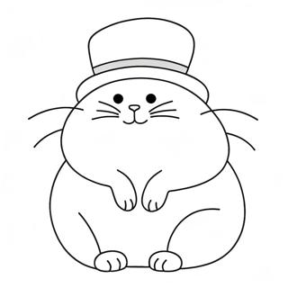 Paksu Kissa Hatussa Varityskuva 101218 39641