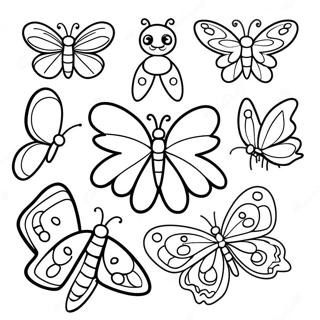 Realistinen Perhosen Elinkaaren Varittamissivu 101732-40151