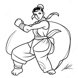 Chun Li Toiminnassa Varityskuva 102243-40538