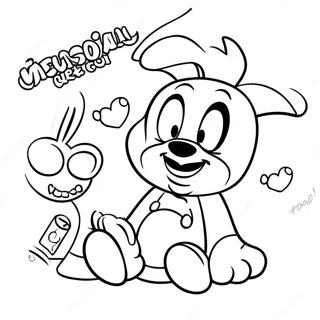 Iloinen Disney Hahmojen Pikaista Paranemista Varityskuva 102398-40657