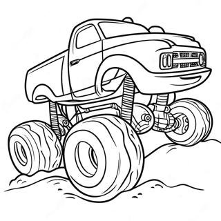 Nopea Monsteriauto Kiitamassa Soraradalla Varityskuva 10323-1184