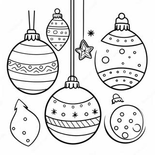 Varikkaat Joulukoristeet Varityskuva 103636-41631