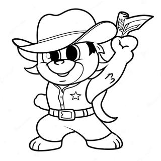 Texas Rangersin Maskotti Varityskuva 103685-41663