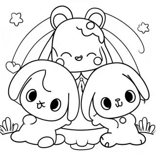 Viehatysvoimainen Cinnamoroll Ystavien Kanssa Varityskuva 103869-41811