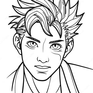 Dabi Muotokuva Varitettava Sivun 104638-42406