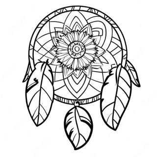 Alkuperaiskansojen Unisieppari Varityskuva 104689 42446