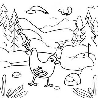 Talven Muuttopatternit Varityskuva 105254-42893