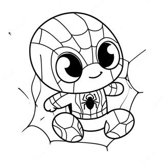 Vauva Spiderman Värityssivut