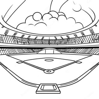 Pesapallokentta Pelaajien Kanssa Varityskuva 10604-2099