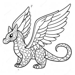 Tulien Siivet Rainwing Värityssivut