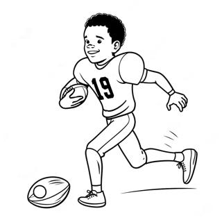 Jamarr Chase Juoksee Pallon Kanssa Varityssivu 106416-43803