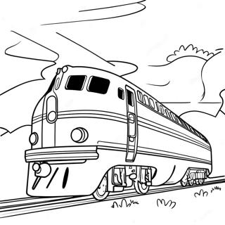 Vintage Amtrak Juna Varityskuva 106927-44201