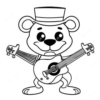 Glamrock Freddy Kitaran Kanssa Varityskuva 107591 44719