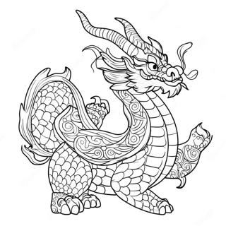 Korealainen Lohikaarme Varityskuva 107974-45020