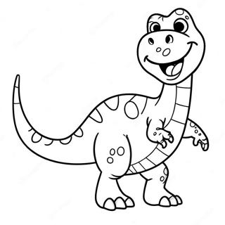 Iloinen Pop It Dinosauruksen Varittamissivu 108129-45144