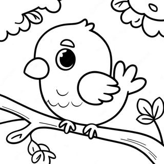 Ihana Vauva Lintu Puussa Varittamislehti 108208-45207