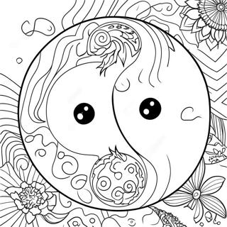Yin Yang Värityssivut