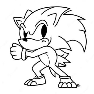 Sonic Werehog Värityskuvat