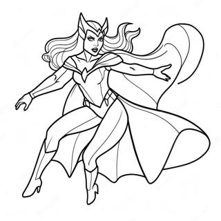 Scarlet Witch Toiminnassa Varityskuva 109212-46037