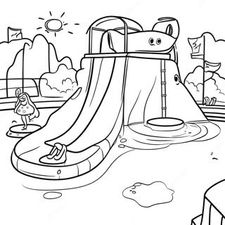 Aurinkoinen Paiva Vesipuistossa Varittamissivu 109778-46489