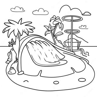 Aurinkoinen Paiva Vesipuistossa Varittamissivu 109778-46492