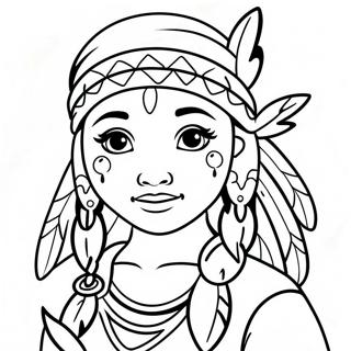 Sopo Intiaanitytto Varityskuva 109904 46581