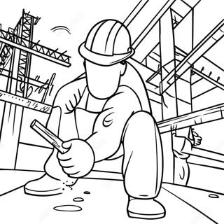 Kiireinen Rakennustyomaa Varityskuva 110577 47109