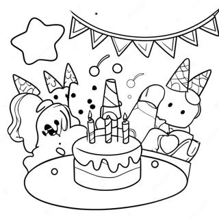 Iloinen Iloinen 5 Vuotissyntymapaivajuhlan Kohtaus Varityssivu 110754 47245