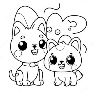 Iloiset Lol Lemmikit Ilmapallojen Kanssa Varitettava Sivun 110961 47429