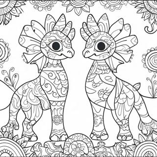 Elinvoimaiset Alebrijes Kuviot Varittamissivu 111168-47593