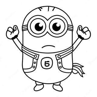 Halloween Minion Varittamissivu 111627-47938