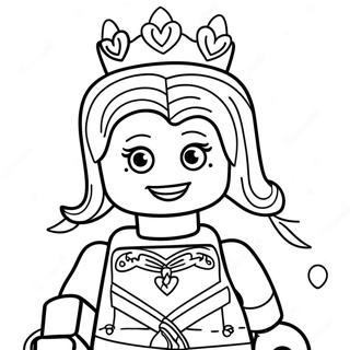 Lego Prinsessa Värityskuvat