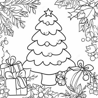 Juhlavainen Joulukuusi Varityskuva 112270-48452