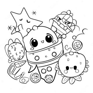 Hauskat Shopkins Asusteilla Varityskuva 11258-2371