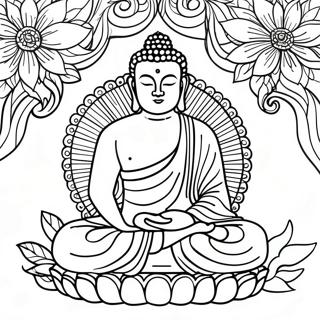 Meditatiivinen Buddha Varityskuva 113217-49301