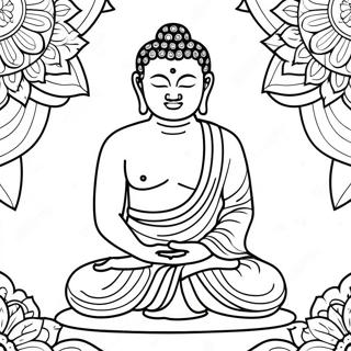 Meditatiivinen Buddha Varityskuva 113217-49303