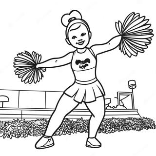 Iowa Hawkeyes Cheerleader Varityskuva 113734 49715