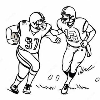 Cleveland Brownsin Pelaajat Toiminnassa Varityskuva 114996-50691