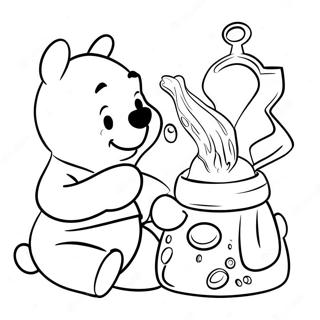 Nalle Puh Hunajan Kanssa Varityskuva 11525-1055