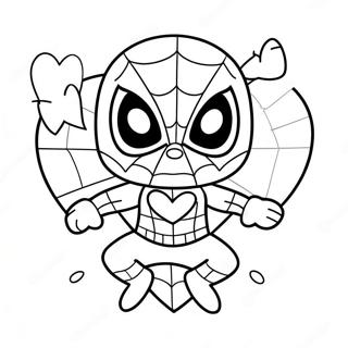 Sopo Spiderman Sydamen Kanssa Varityskuva 115304-50922