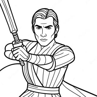 Kanan Jarrus Valomiekkaottelussa Varittamislehti 115691-51230