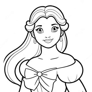 Elegantti Disney Prinsessa Varityssivu 115999-51463