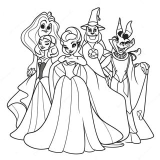 Leikkisat Disney Pahikset Varityssivu 116000-51465