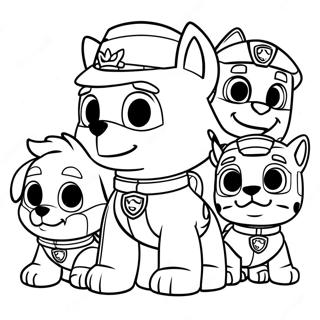 Rocky Paw Patrol Ystavien Kanssa Varityskuva 116389 51765
