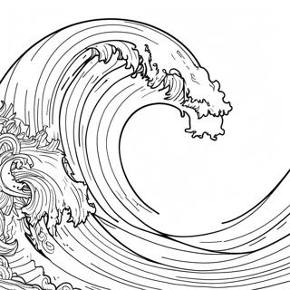 Voimakas Tsunami Aalto Varittamislehti 117005-52406